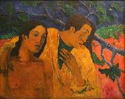 Paul Gauguin Flight painting